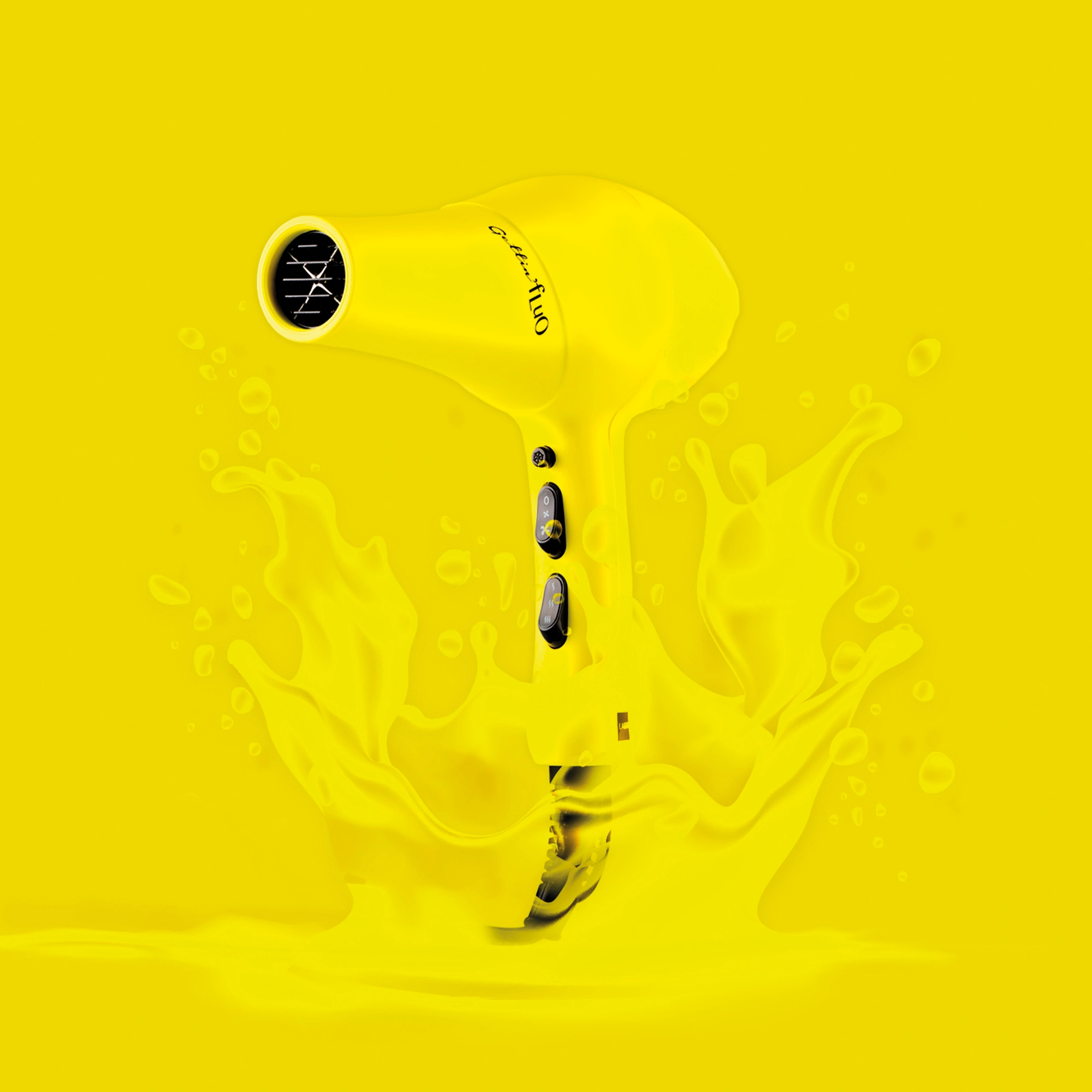 Gettin' Fluo Fruits hajszárító 2db szűkítővel - Lemon 1800W képe 3